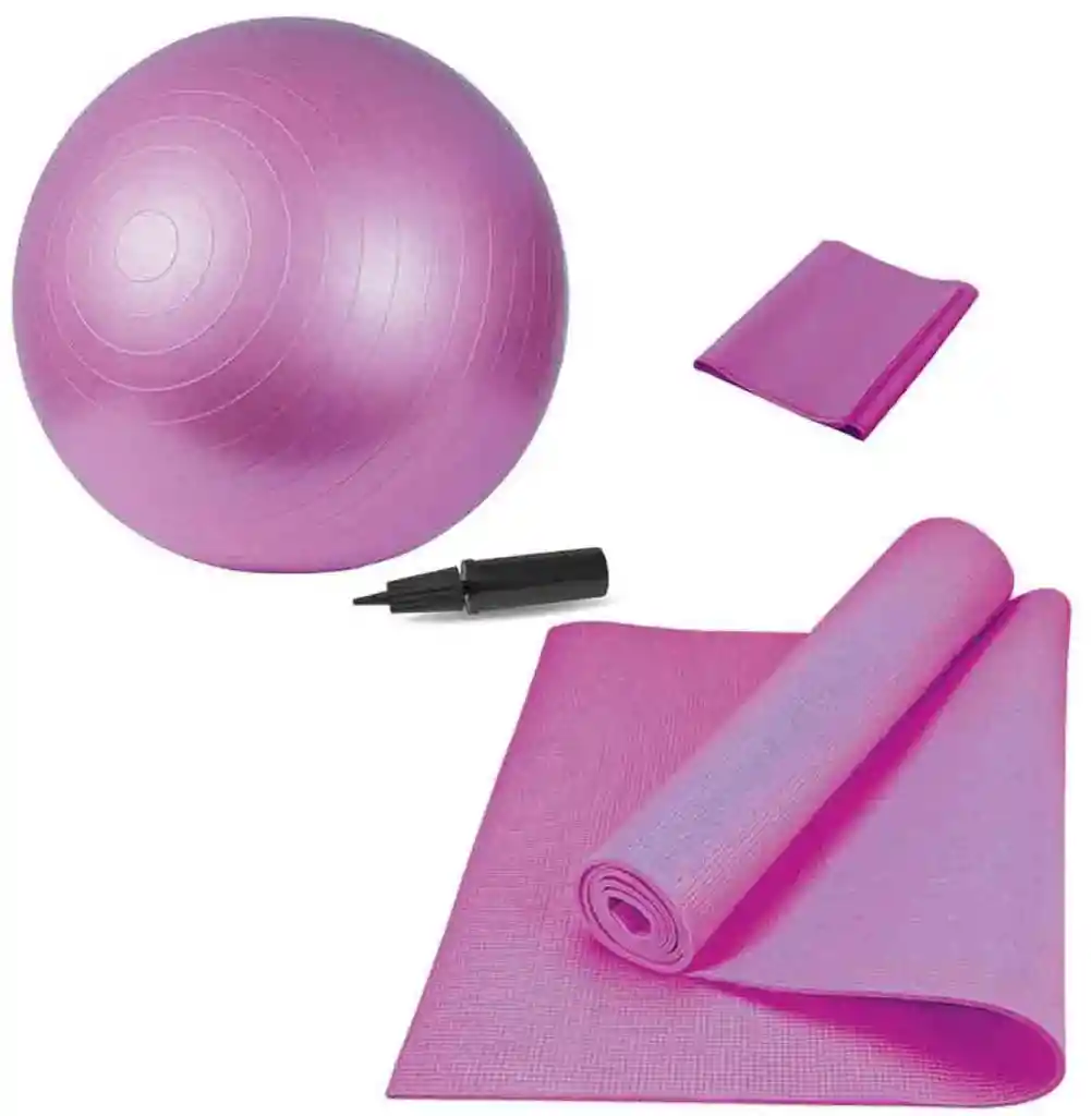 Set de Yoga Mat + Balón + Banda