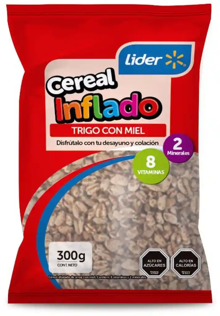 Cereal Inflado Trigo con miel