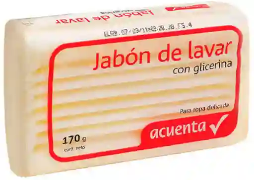 Jabón de Lavar con Glicerina Barra 170 g
