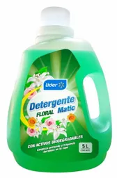 Detergente Liquido Floral Matic Lider