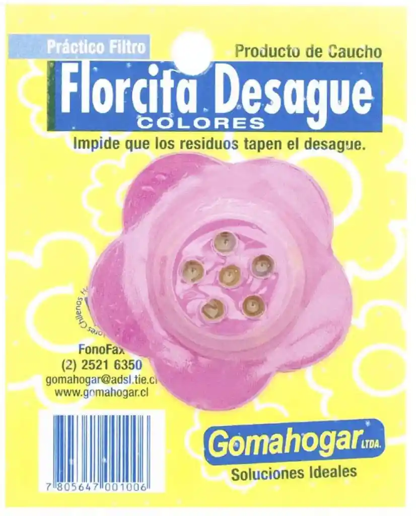 Florecita Desague Colores