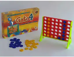 Juego de Salón Gato 4 en Línea