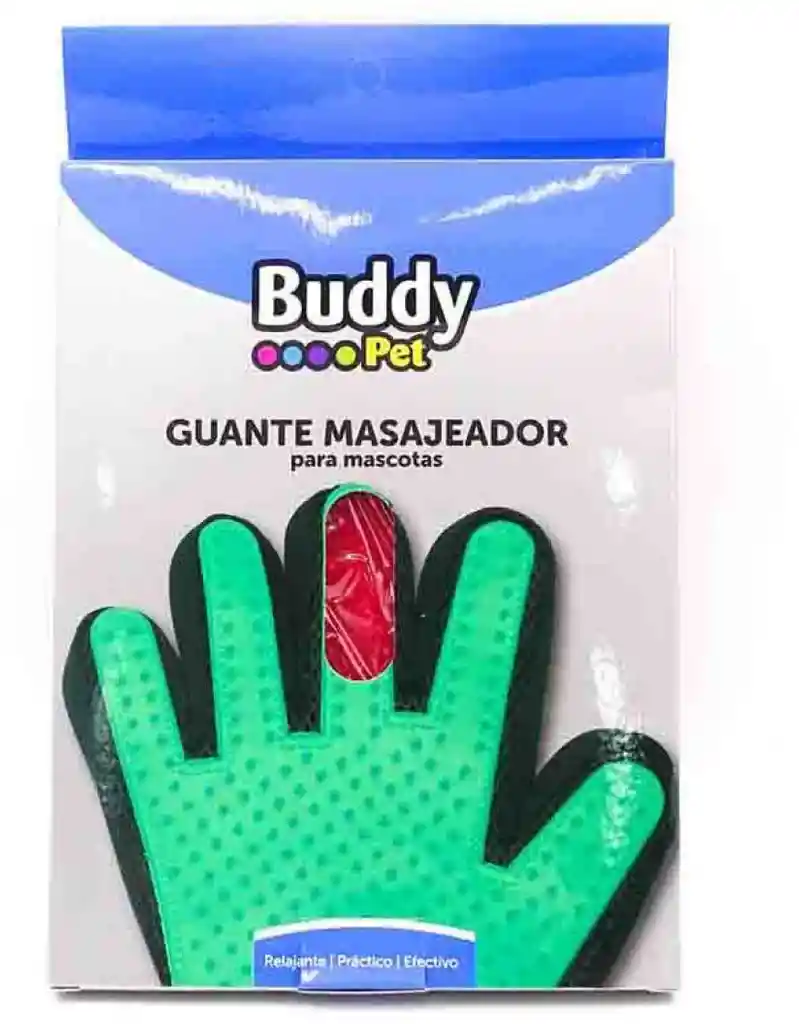 Guante masajeador para Mascotas 1 Un