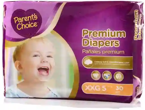 Parents Choice Pañales Premium Talla XXG