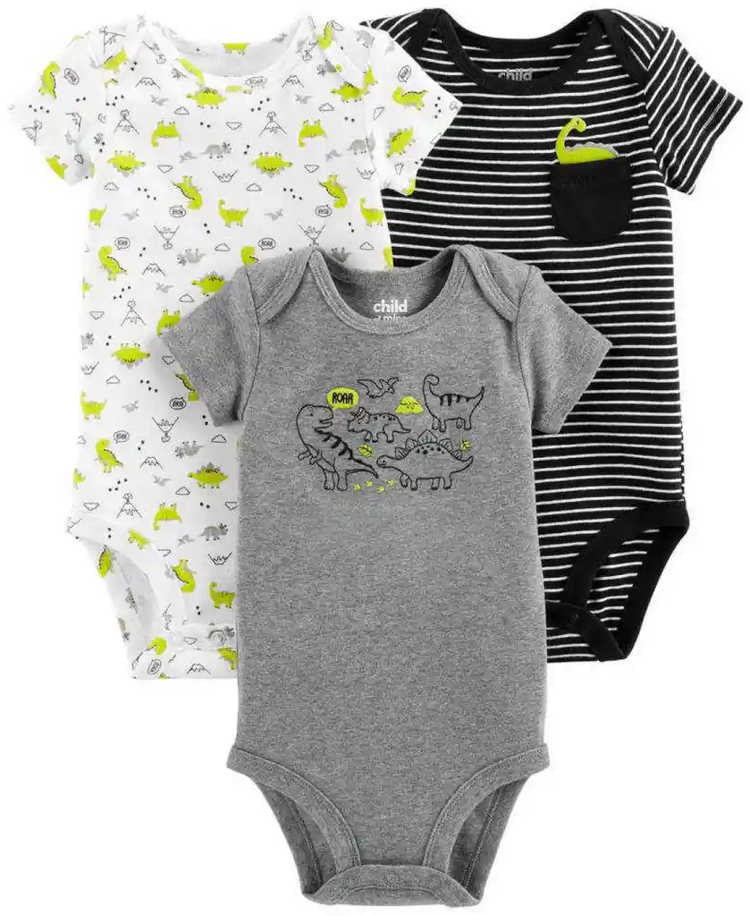 Body Dinosaurio (Talla 0-3M)