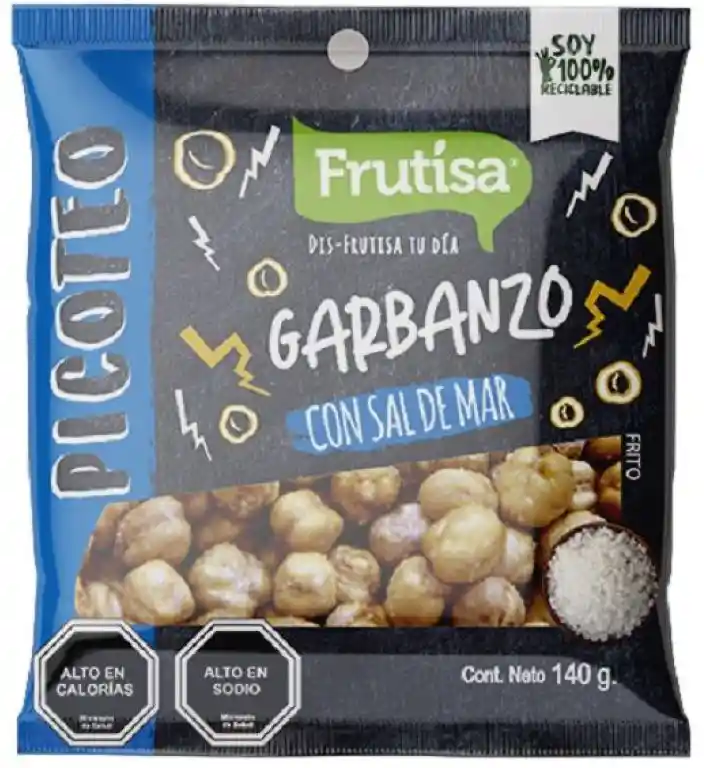 Frutisa Garbanzos con Sal de Mar 