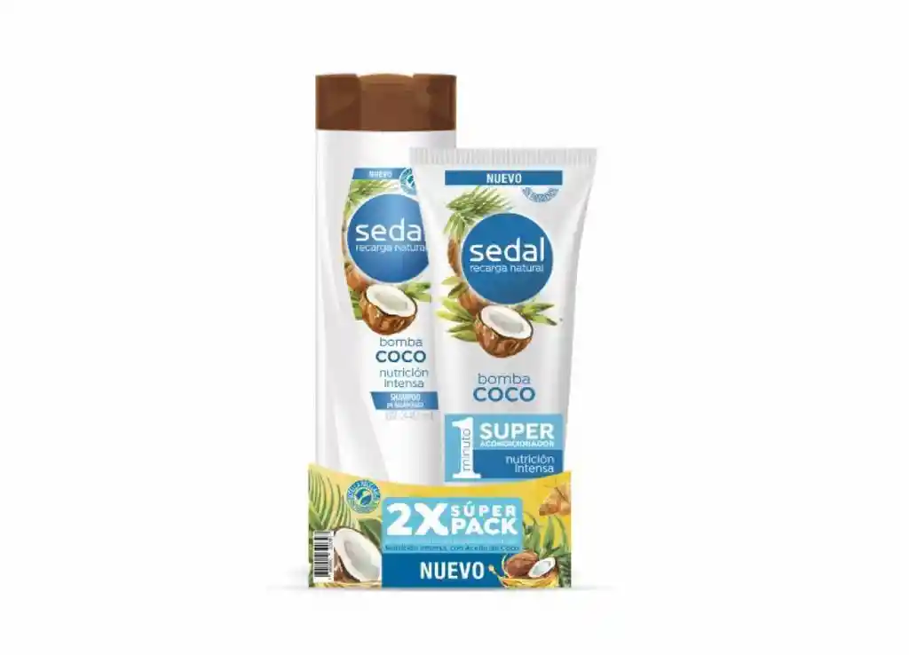 Sedal shampoo bomba coco 510ml