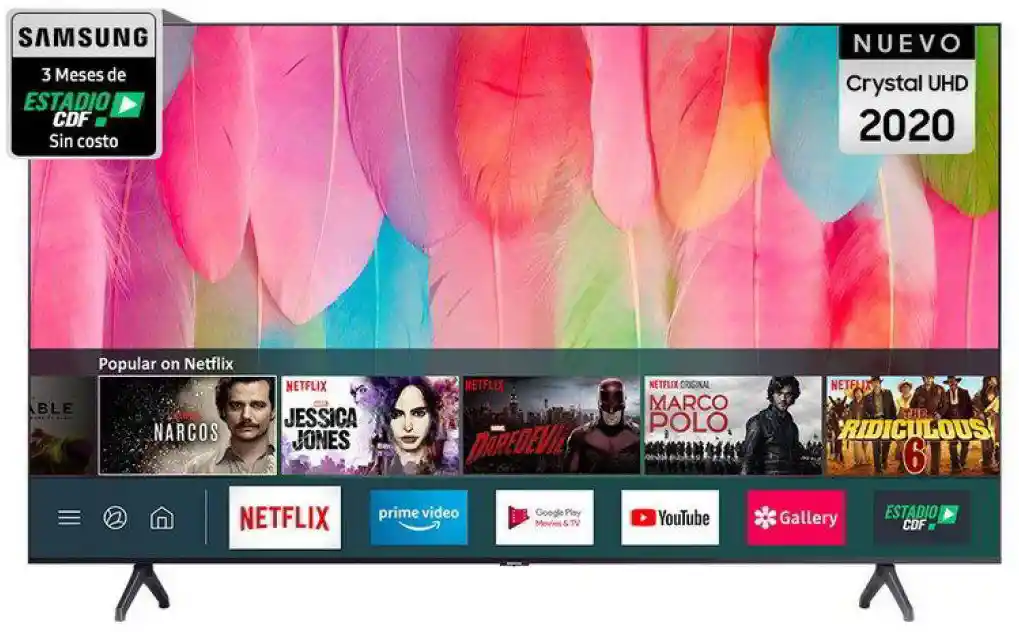 LED 58 Crystal UHD 4K Smart TV 2020 / TU7100