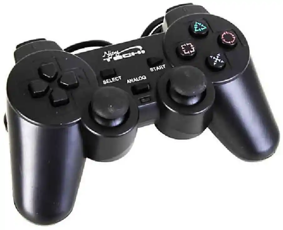 Joypad USB para PC Negro