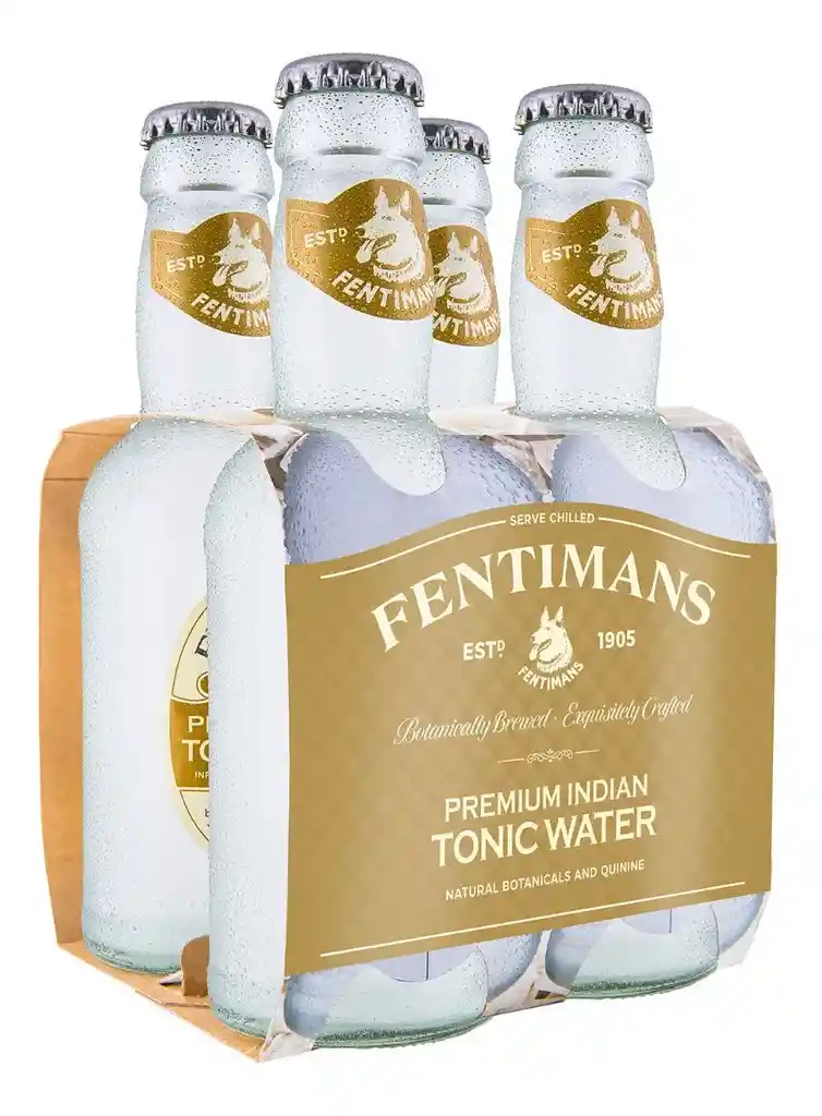 Fentimans Tonic Water 200Cc 4 Pack