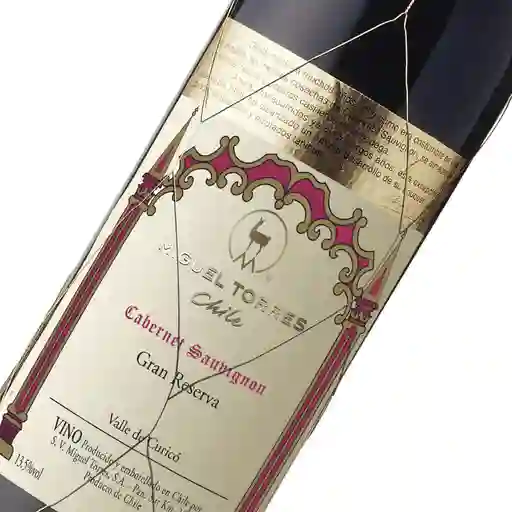 Caja 6 Un Vino Miguel Torres Gran Reserva Cabernet Sauvignon