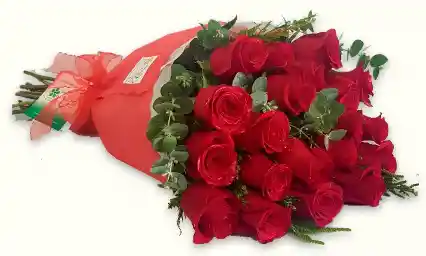 Ramo Clasico De 20 Rosas Rojas