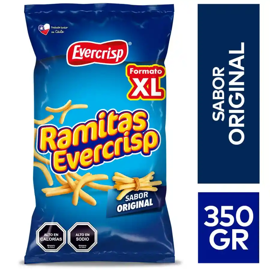 Evercrisp Ramitas Sabor Original Formato Xl