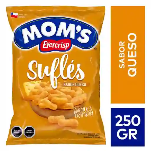  Mom's Cereal Horneado de Maiz Sufles Sabor a Queso