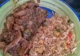 Carne Mongoliana con Arroz