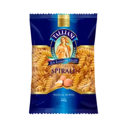 Fideos Espirales Pasta al Huevo Bolsa