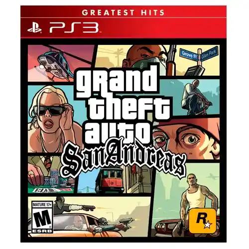 Grand Theft Auto GTA San Andreas PS3