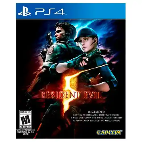 resident evil 5 hd Ps4