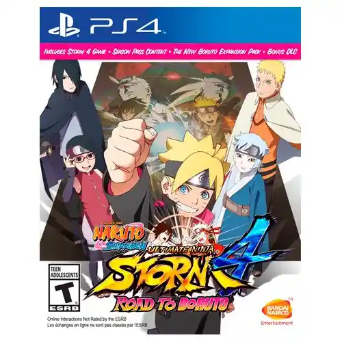 naruto shippuden ultimate ninja storm 4 road to boruto Ps4