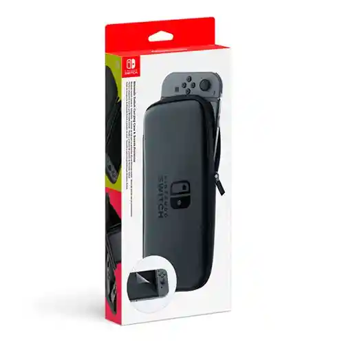 Nintendo Case Con Lamina Protectora Switch