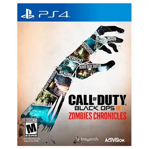 call of duty black ops iii zombies chronicles Ps4