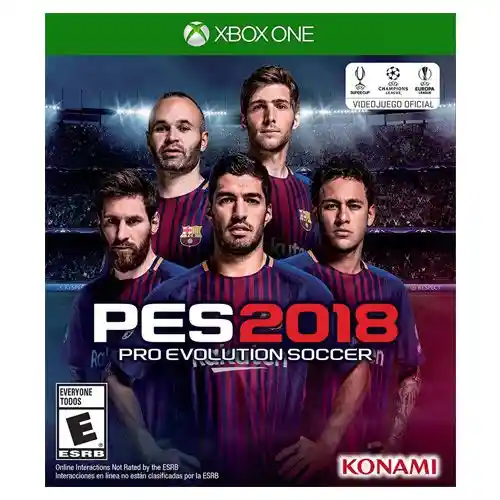 Pes 2018 Pro Evolution Soccer Xbox One