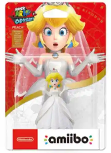 Nintendo Figura Amiibo Peach Wedding