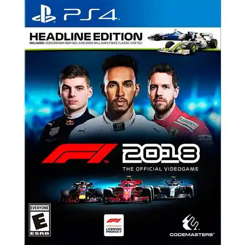 f1 2018 headline edition Ps4