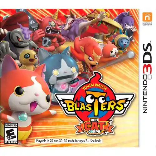 Yo-Kai Watch Blasters Red Cat CorPS 3DS