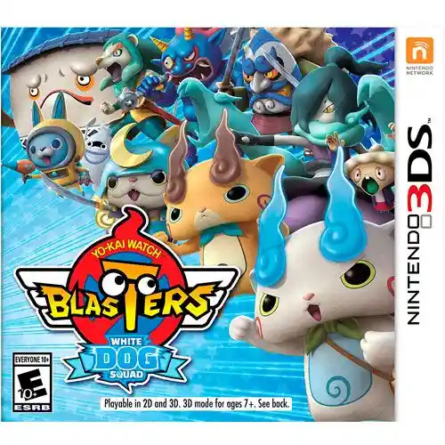 Yo-Kai Watch Blasters White Dog Squad 3DS