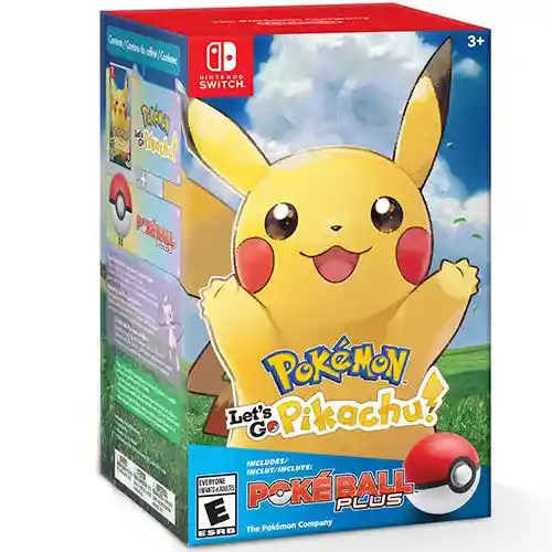 Pokémon Let'S Go Pikachu Switch + Poké Ball Plus