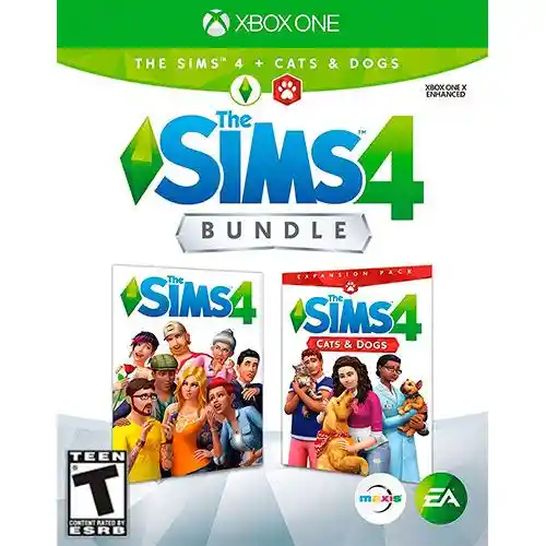 The Sims 4 Cats & Dogs Bundle Xbox One