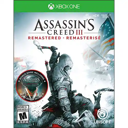 Assassins Creed III Remasteredâ Xbox One