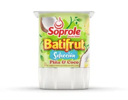 Soprole Yoghurt Batifrut Mix Trozos Piña y Coco