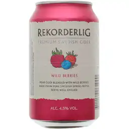 Rekorderling Sidra Frutos Silvestre Botella 330Ml