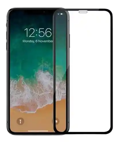 Glass Mica de Vidrio Templado Full Para iPhone Xr Negro