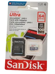 Sandisk Memoria Micro Sd de 64 Gb