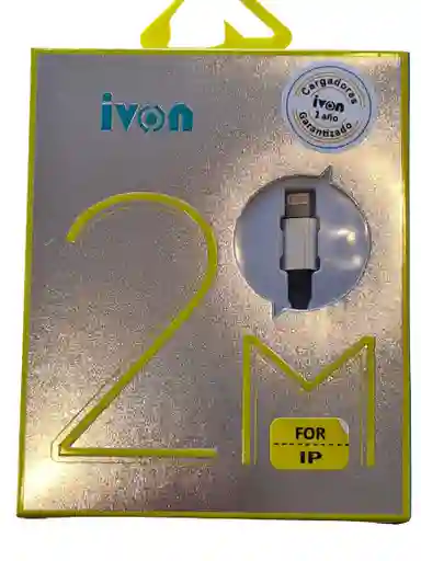 Cable Carga Para Iphone 2m Ivon