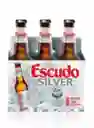 Escudo Silver Cerveza Six Pack Botellín