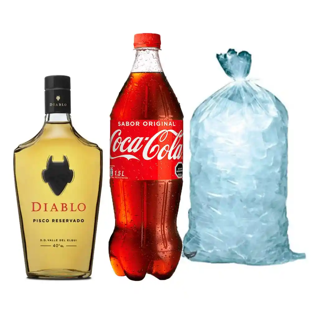 Diablo Promo 40º 750Cc + Bebida 1.5Lt