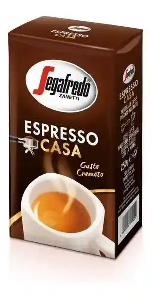 Segafredo Zanetti Espresso Casa Grano Molido 250 Gr