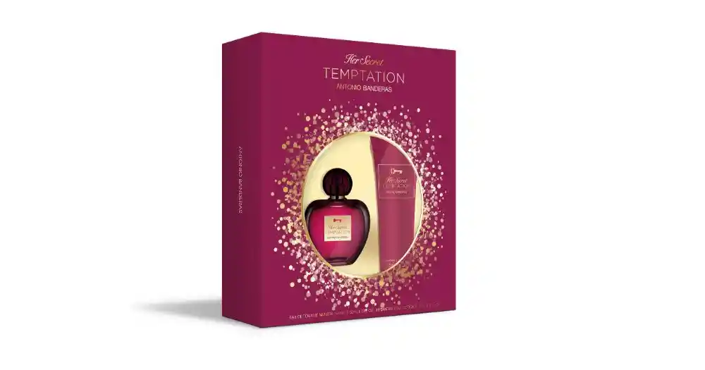 Her Secret Temptation Edt 50 Ml + Body Lotion 75 Ml - Perfume Mu