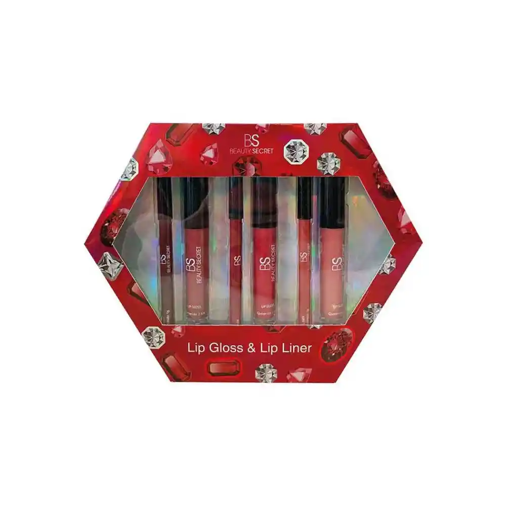 Bs  Beauty Secret Lip Gloss Set