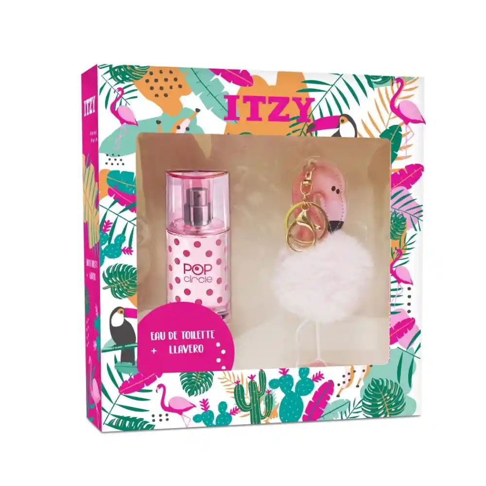 Itzy Estuche Fragancia Pop Circle 50 Ml + Llavero