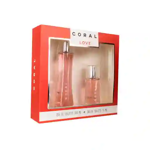 Coral - Coral Edt Love 100Ml + Edt Love 55Ml