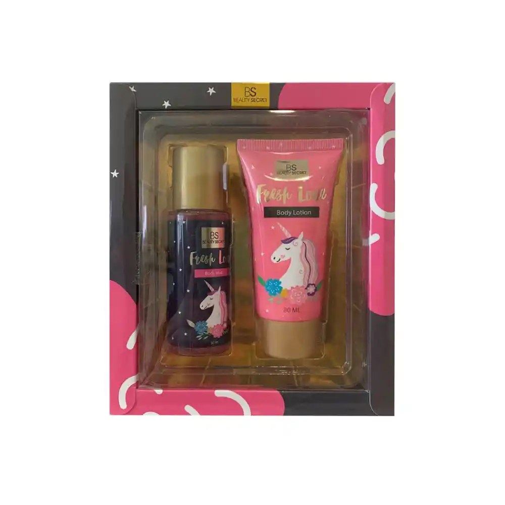 Love Beauty Secret Estuche Fresh Colonia + Crema Corporal