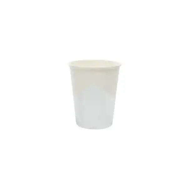 Vaso Premium Blanco y Plateado - 270 mL