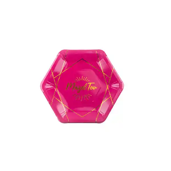 Plato Bat Mitzvah Fucsia - 26 cm