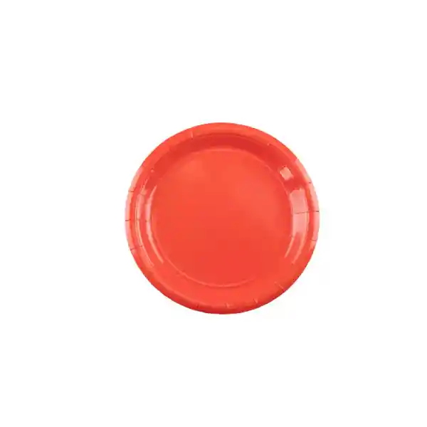 Plato Basics Rojo - 23 cm