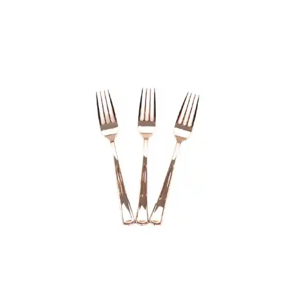 Tenedor Premium Rose Gold - 19 cm